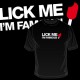 Lick me I'm famous !